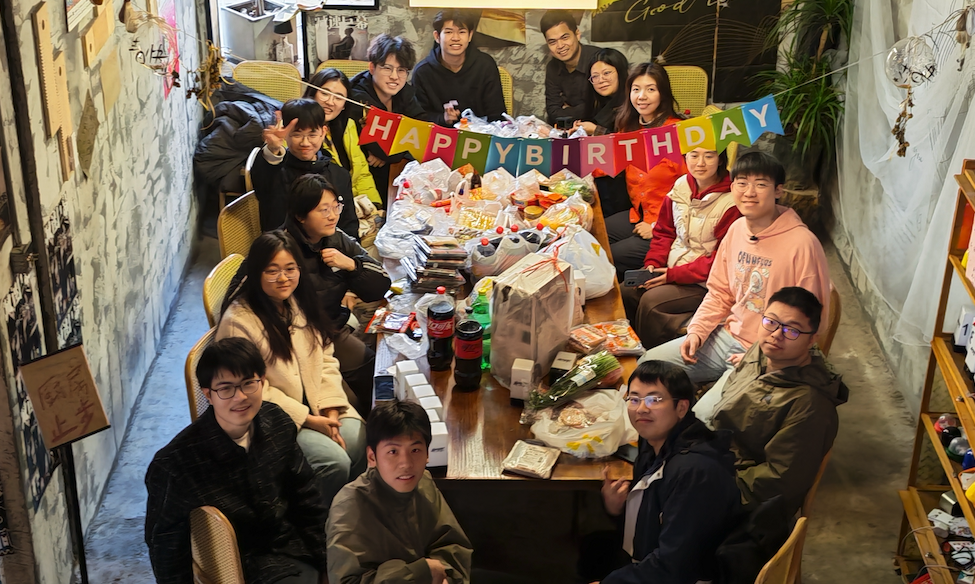 Lab party, Changsha, 2025.